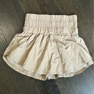 FP Movement High Waist Skort small tan